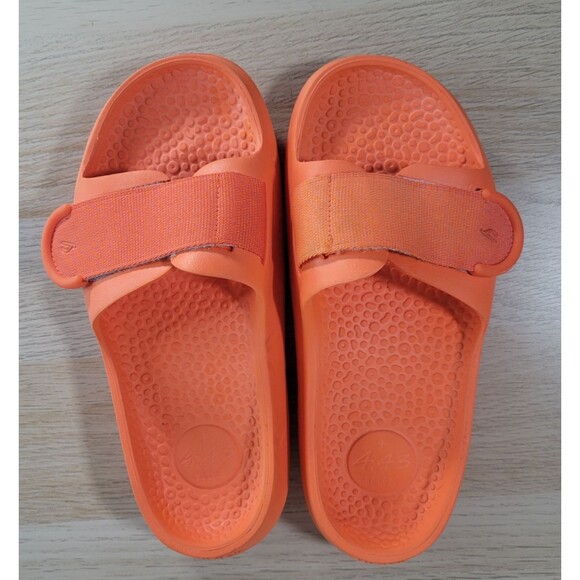Allbirds Sugar Sliders Womens 10 Slip On Slides Comfort Cane Sandals Orange - Picture 4 of 8